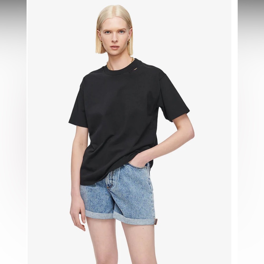 Anine Bing Milo Tee Black XS